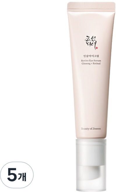 BeautyofJoseon 眼周彈力視黃醛人參眼霜, 5個, 30ml