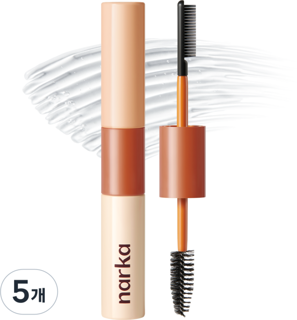 나르카 하드 픽스 헤어 마스카라 12g, 5개