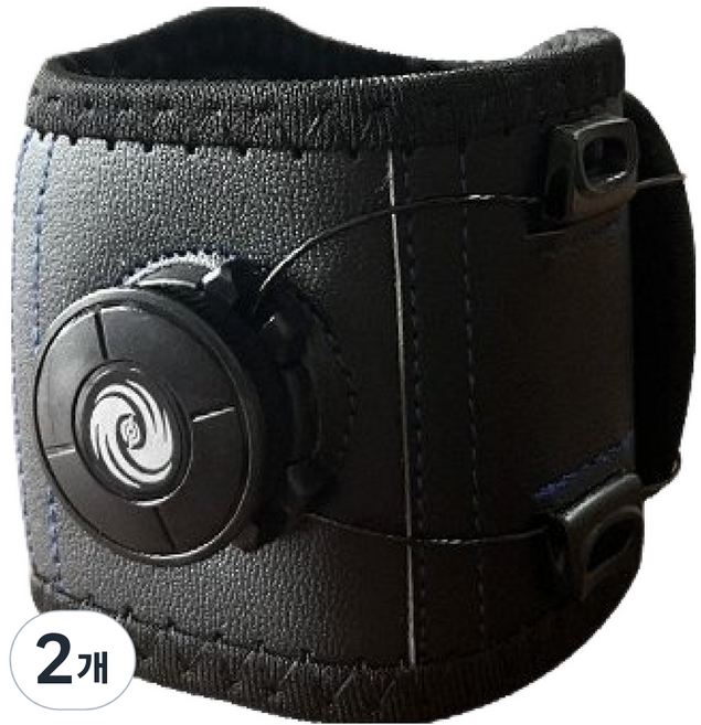 유솔 골프테니스 엘보보호 보아 슬리브, 검정, 2개