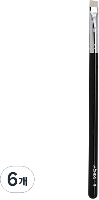 몬도 세원코퍼레이션 포인트 플랫 라이너 브러쉬 AM19, 6개