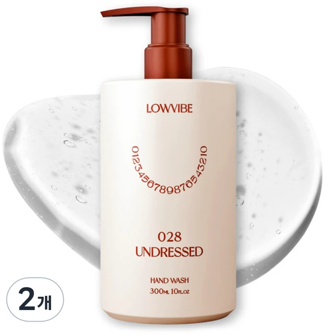 로우바이브 핸드워시 028 UNDRESSED, 300ml, 2개 - 쿠팡