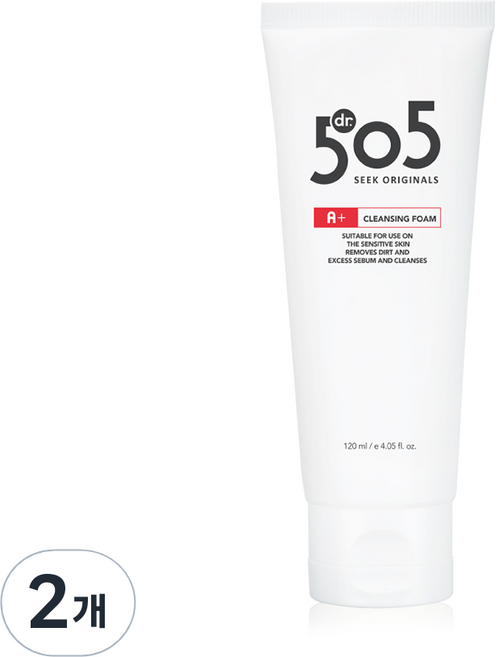 닥터505 에이플러스 클렌징 폼, 120ml, 2개