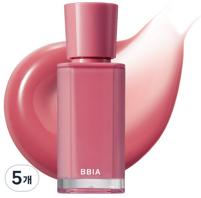 삐아 글로우 틴트 4g, 28 칠링 보틀, 5개