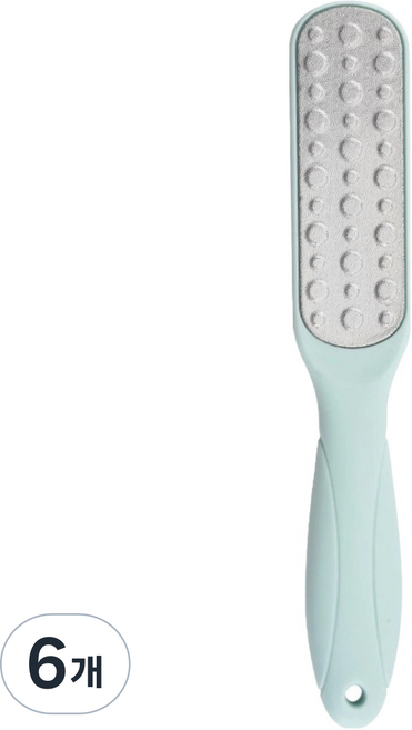 픽셀노바 발 뒷꿈치 각질 제거기 스카이, 1개입, 6개, 55g