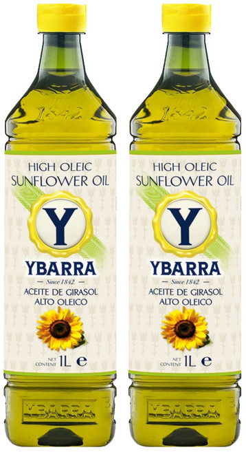 YBARRA 小清新高油酸葵花油, 2個, 1L