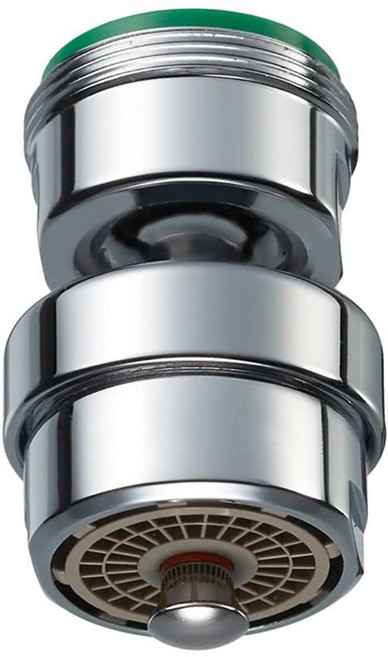 雙手萬能 萬向式觸控省水閥 氣泡型, 銀色, 1個