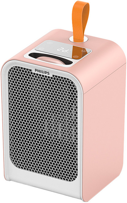 PHILIPS 飛利浦 迷你暖手寶電暖器 2.6kg, AHR2124PFM, 粉色