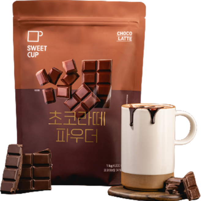 스위트컵 초코라떼 파우더, 1kg, 1개, 1개입