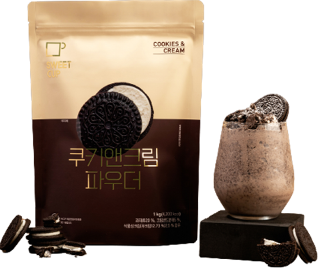 스위트컵 쿠키앤크림 파우더, 1kg, 1개입, 1개