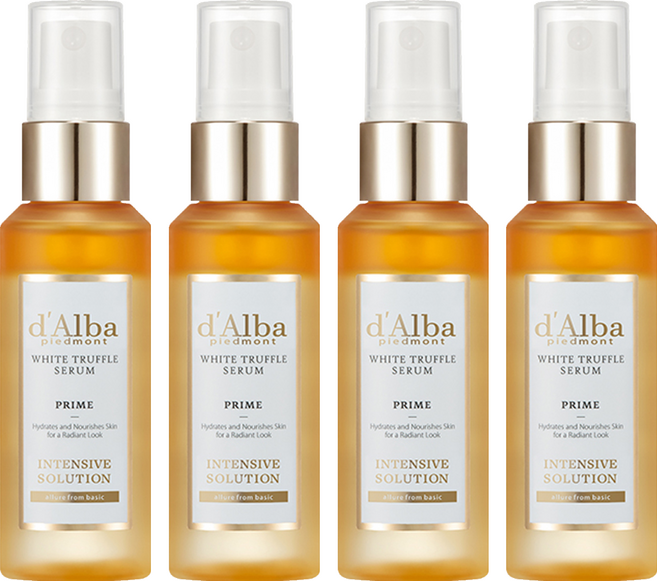 [비건뷰티] 달바 화이트 트러플 프라임 인텐시브 세럼, 50ml, 4개