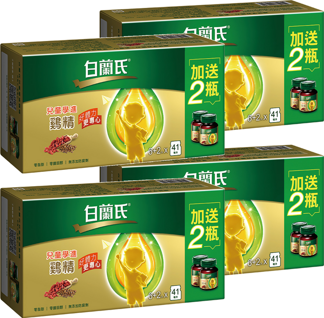 BRAND'S 白蘭氏 兒童學進雞精, 328ml, 4盒