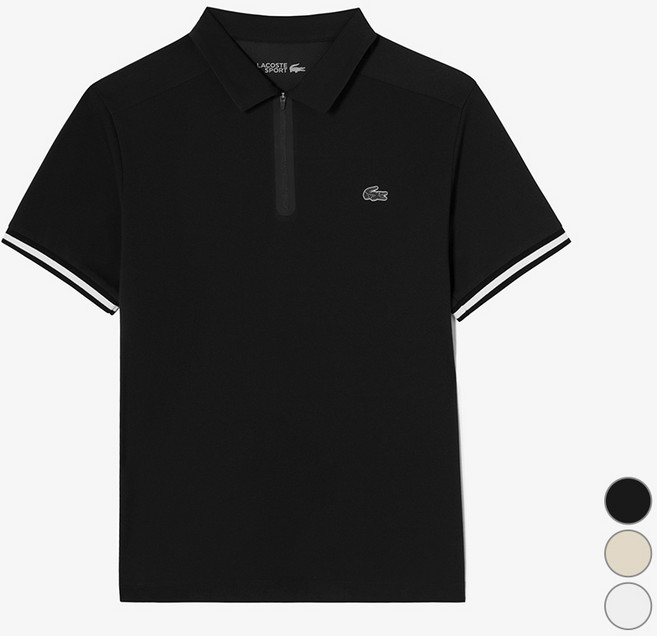 라코스테 남성용 반집업 폴로 티셔츠 DH409E-55G