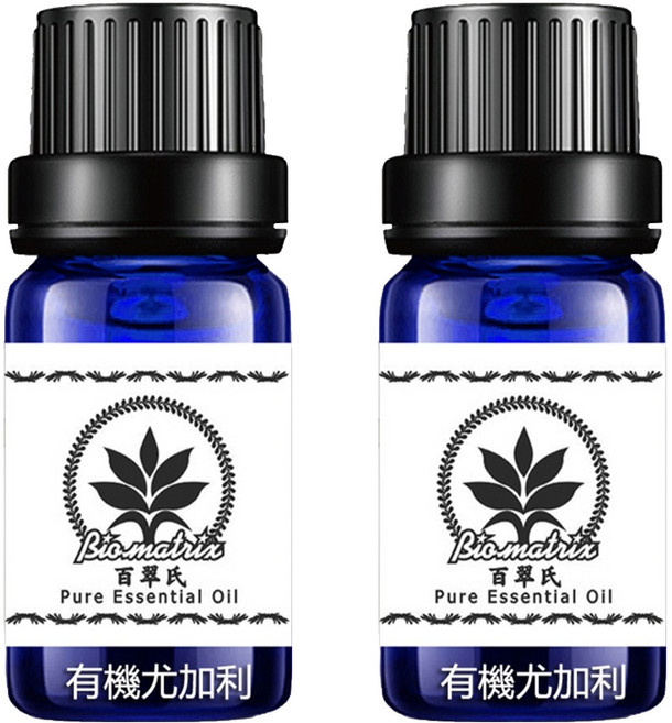 Bio-matrix 百翠氏 有機認證純精油, 澳洲尤加利, 10ml, 2瓶