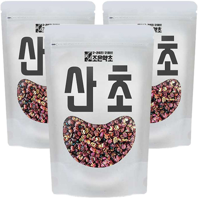 조은약초 산초, 3개, 200g