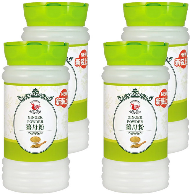 飛馬 薑母粉, 220g, 4瓶