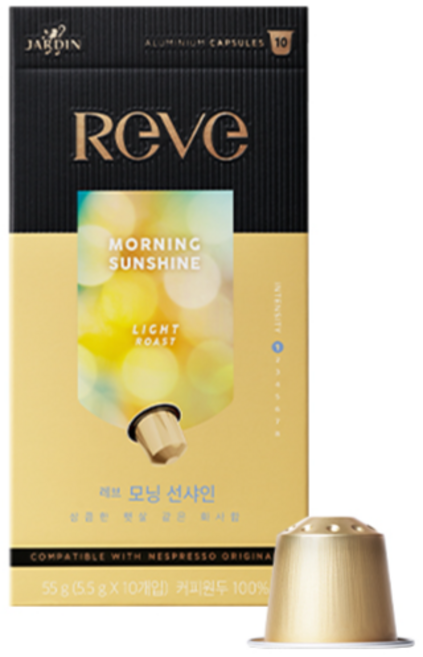 레브 쟈뎅 캡슐커피 모닝 선샤인, 10개입, 1개, 5.5g