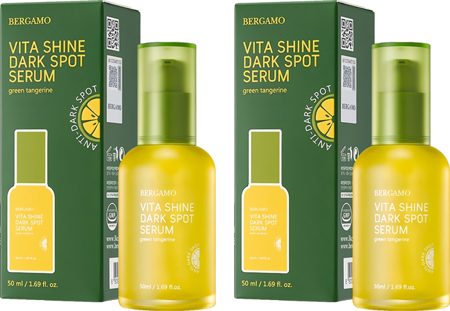 [비건뷰티] 베르가모 청귤 비타샤인 잡티 세럼, 50ml, 2개