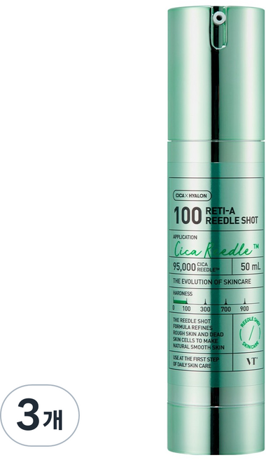 브이티코스메틱 레티 에이 리들샷 100, 50ml, 3개