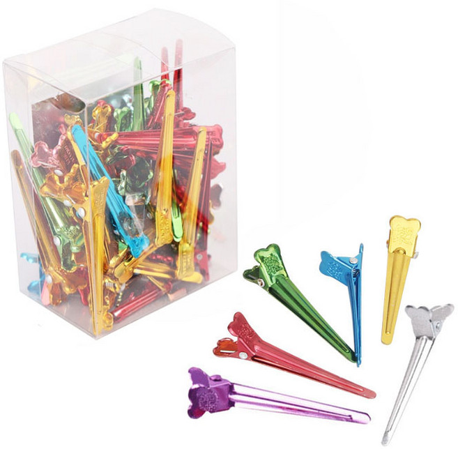 블루무역 헤어 곽 핀컬핀 50p, 혼합색상, 1개