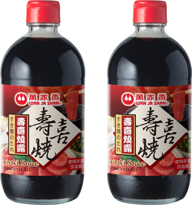 萬家香 壽喜燒露, 450ml, 2瓶
