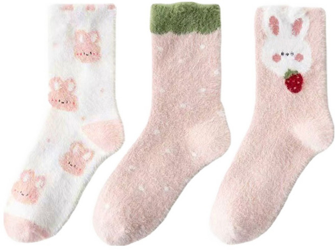 페이퍼먼츠 그윈스 캐릭터 수면 양말 3종 세트 13047