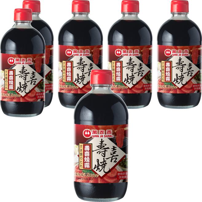 萬家香 壽喜燒露, 450ml, 6瓶