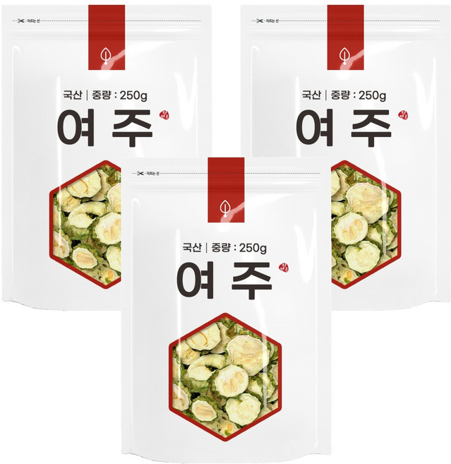 자연초 건조 여주, 250g, 1개입, 3개
