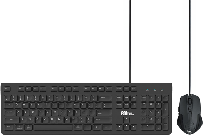 亞碩 POWER MASTER 雙魚座鍵盤滑鼠組 USB連接 適用Win 7/8/10, KM-41, 黑色, 一般型