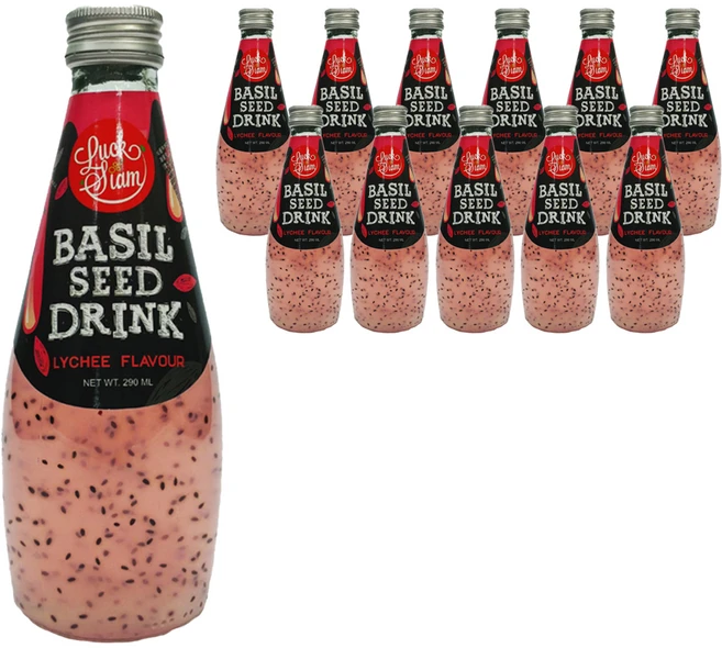 럭시암 바질씨드 드링크 리치 플레이버, 290ml, 12개 - 쿠팡