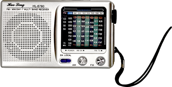 豪菱 FM/AM雙波段收音機, HL-6780