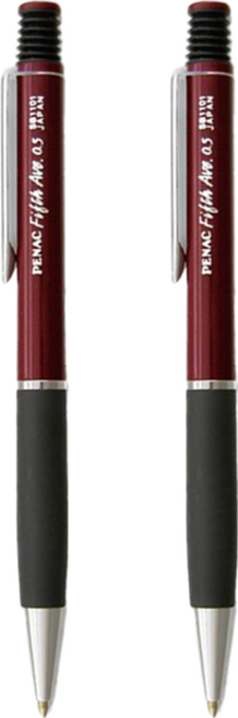 PENAC 日本高級筆 自動鉛筆 sb1101-09 琉璃紅, 0.5mm, 2支