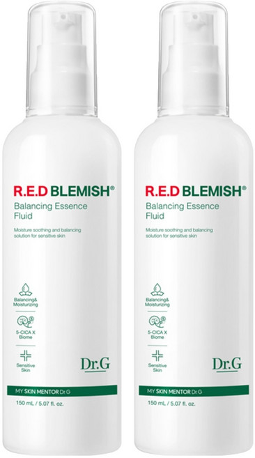닥터지 레드 블레미쉬 밸런싱 에센스 플루이드, 150ml, 2개