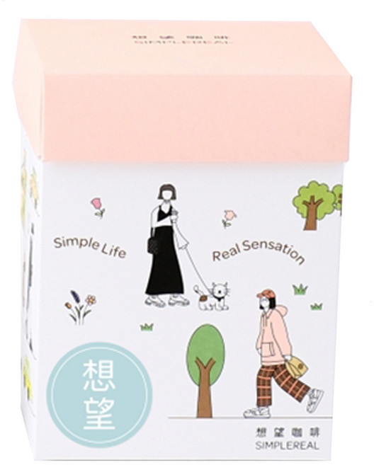 SIMPLEREAL 想望咖啡 掛耳包想望禮盒, 12g, 10包, 1盒