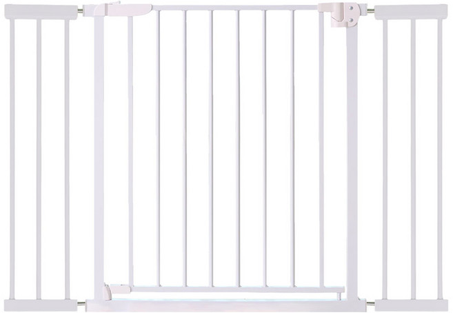 롤베이비 유아안전문 + 연장패널2p 세트, 화이트