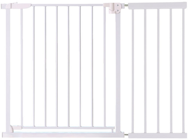 롤베이비 유아안전문 + 연장패널2p 세트, 화이트