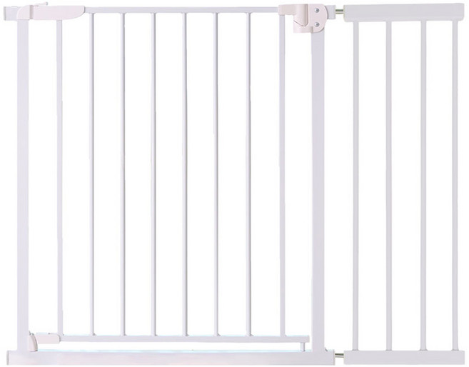 롤베이비 유아안전문 + 연장패널2p 세트, 화이트