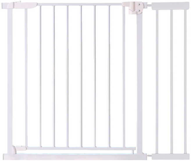 롤베이비 유아안전문 + 연장패널 세트, 화이트