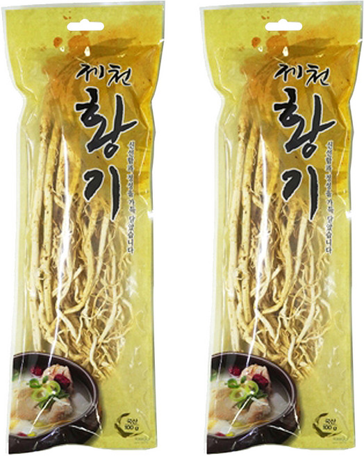 제천황기, 2개, 100g
