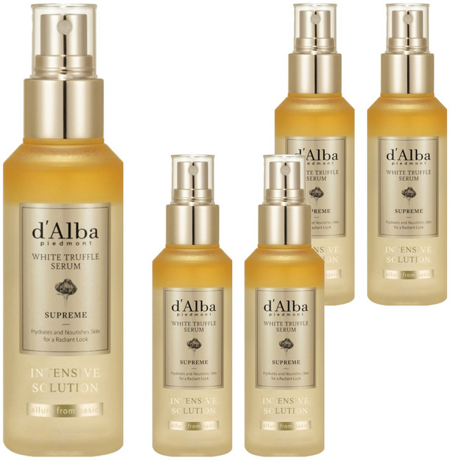 [비건뷰티] 달바 화이트 트러플 수프림 인텐시브 세럼, 100ml, 5개
