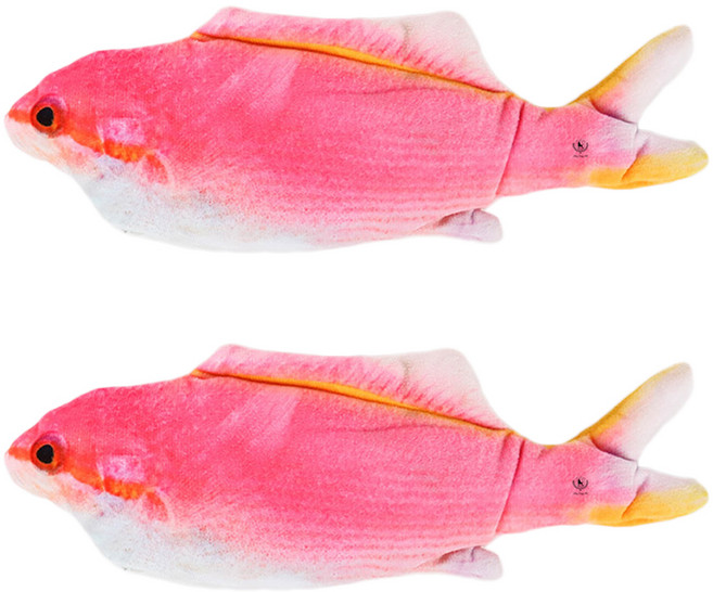 DING DONG PET 會動的活跳魚, 鬥魚, 2個