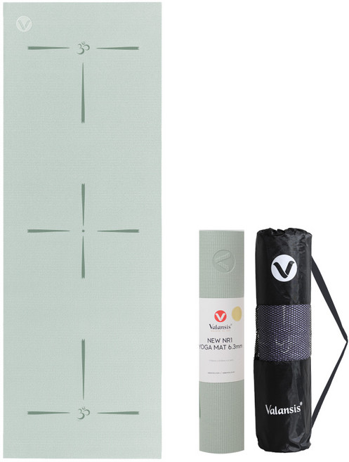 밸런시스 NEW NR1 매트 + 가방, 멜론그린, 1세트