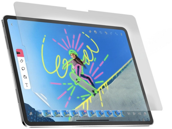 SwitchEasy 魚骨牌 Glass Defender 抗藍光鋼化玻璃螢幕保護貼, 透明, 1個