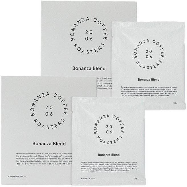 보난자 블렌드 드립백커피, 5개입, 2개, 12g