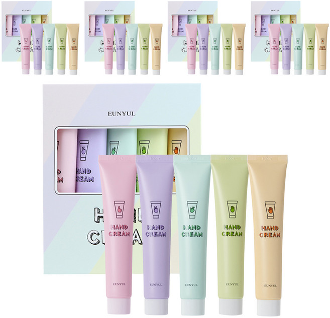은율 클라우드 퍼퓸 핸드크림세트, 5세트
