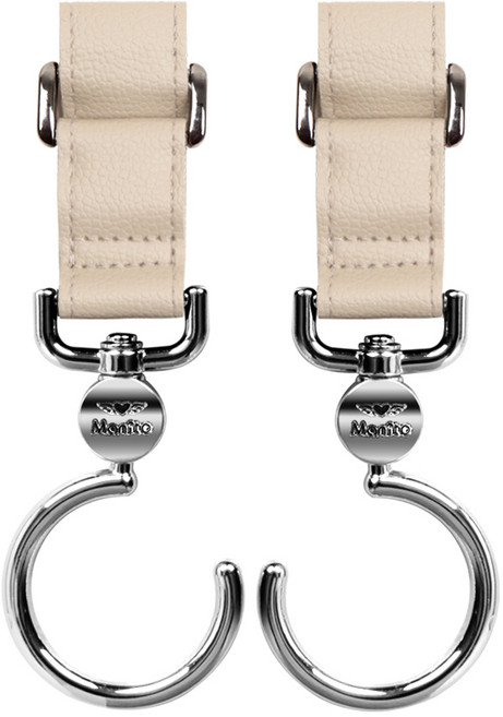 마니또 스타일러 스핀 유모차 걸이, 블랙펄 샌드, 2개