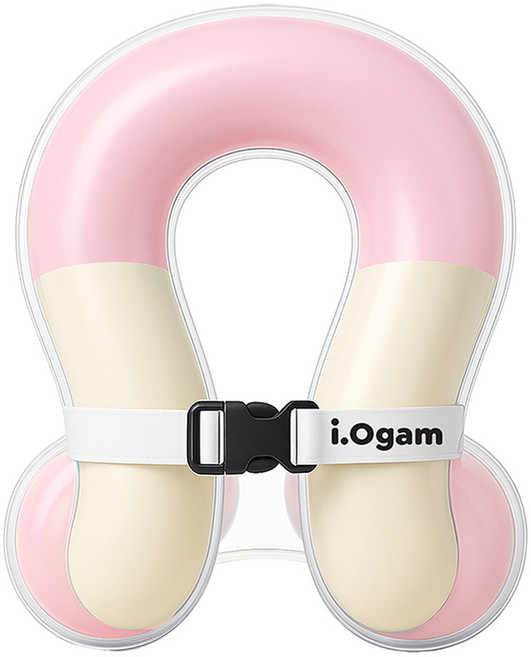 아이오감 넥튜브 유아구명조끼, 핑크, 1개