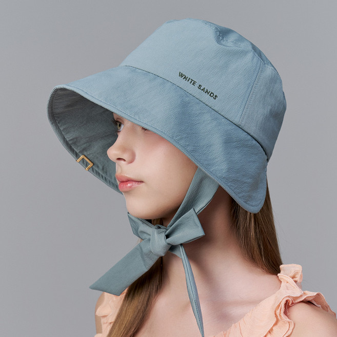 화이트샌즈 와이드 스트랩 보닛햇 에디른