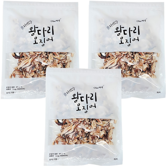 themukda 魷魚乾, 220g, 3個
