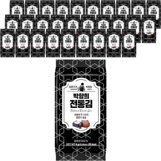 김연구가박향희 전통김, 4g, 40개