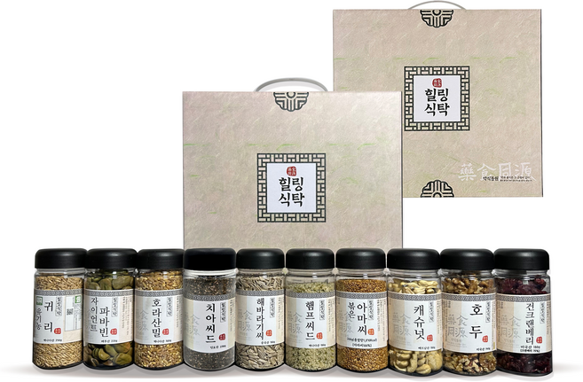 힐링식탁 건강채움 10종 선물세트 3호, 2세트
